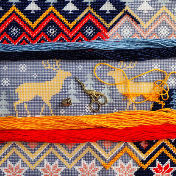 Needlepoint Pillow Kit