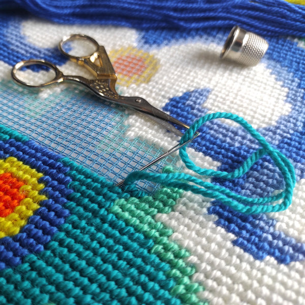 Needlepoint Pillow Kit