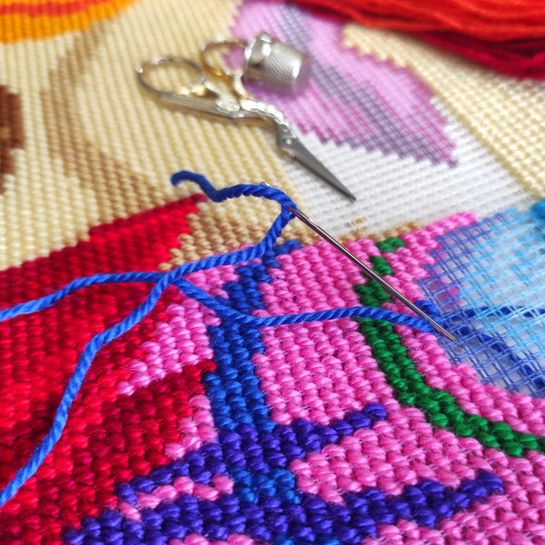 Needlepoint Pillow Kit