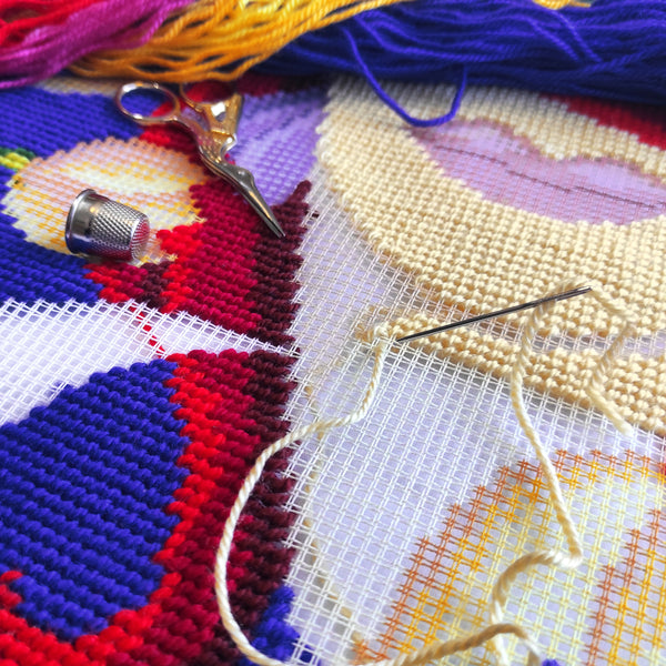 Needlepoint Pillow Kit