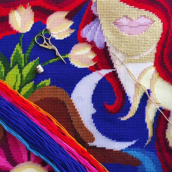 Needlepoint Pillow Kit