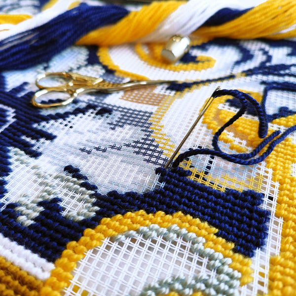 Needlepoint Pillow Kit