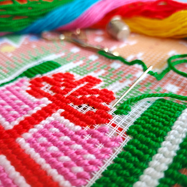 Needlepoint Pillow Kit