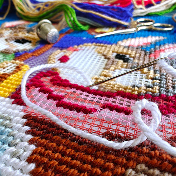 Needlepoint Pillow Kit