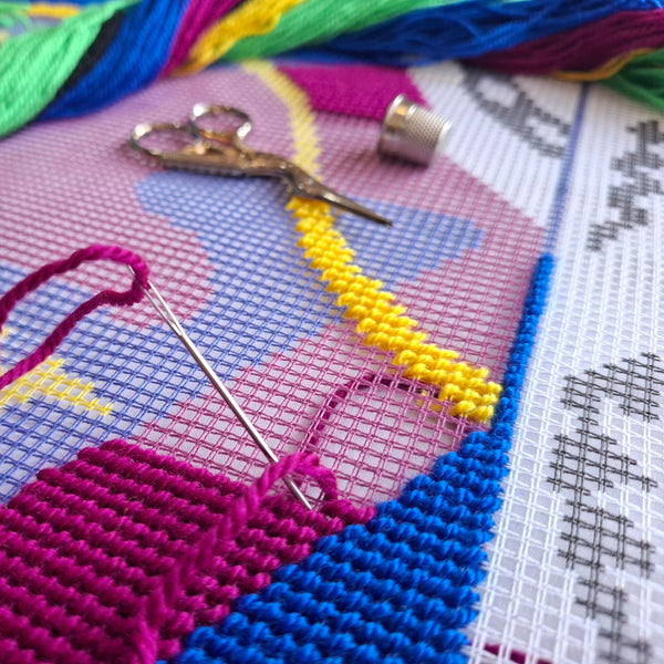 Needlepoint Pillow Kit