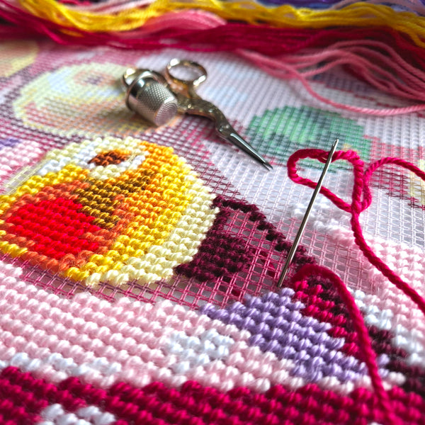 Needlepoint Pillow Kit