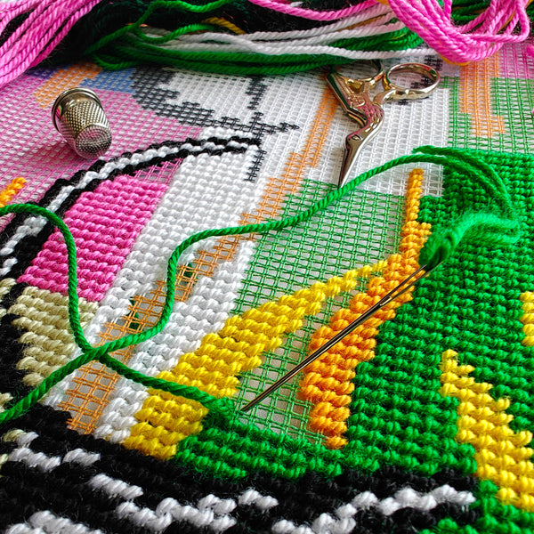 Needlepoint Pillow Kit