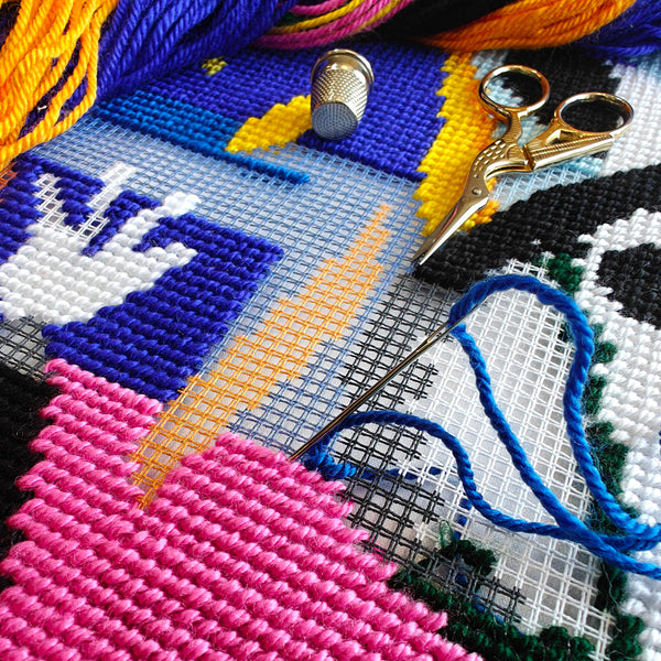 Needlepoint Pillow Kit