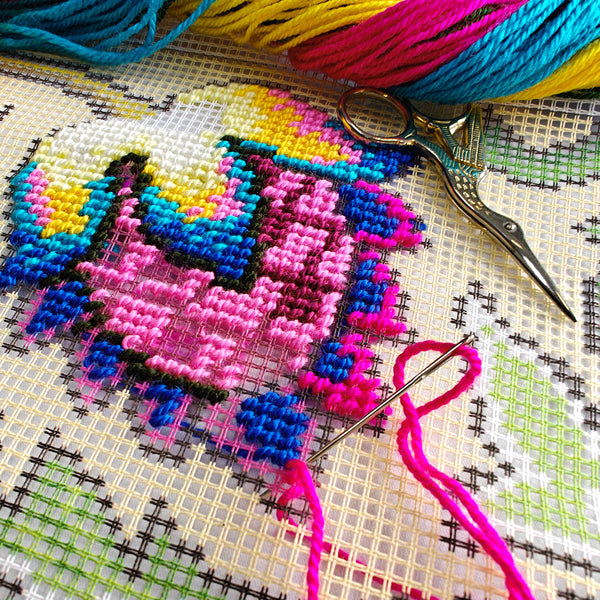 Needlepoint Pillow Kit