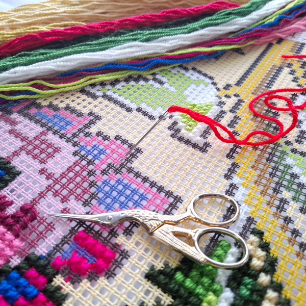 Cross Stitch Pillow Kit