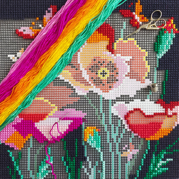 Cross Stitch Pillow Kit