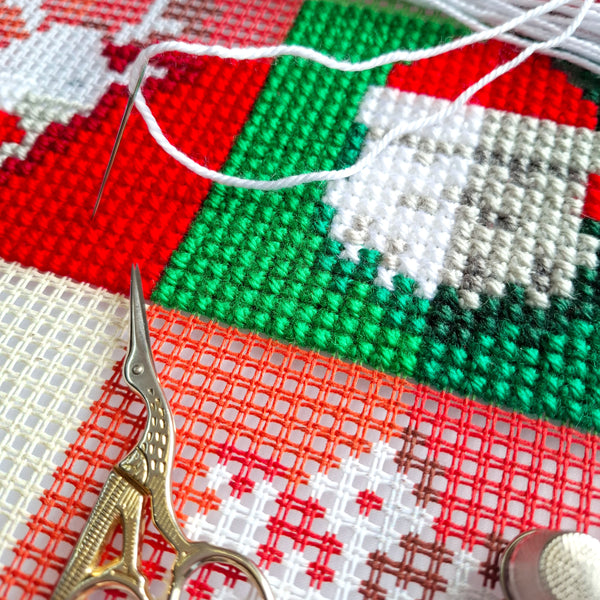 Cross Stitch Pillow Kit