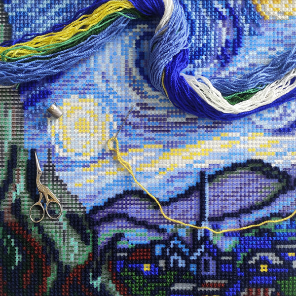 Cross Stitch Pillow Kit