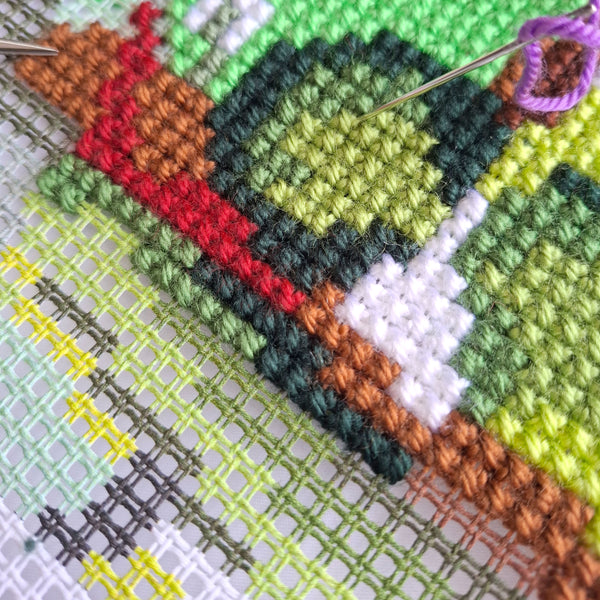 Cross Stitch Pillow Kit