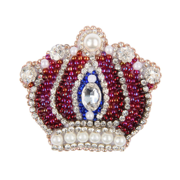 Beadwork kit for creating broоch