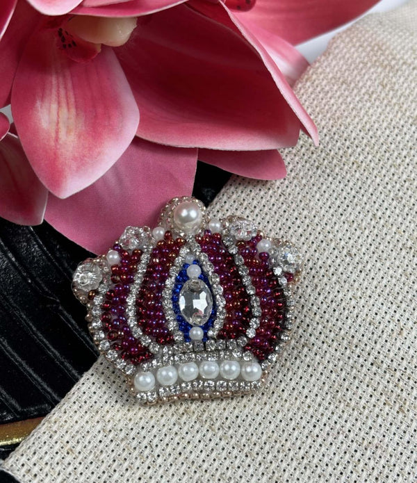 Beadwork kit for creating broоch