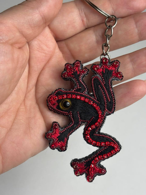 Beadwork kit for creating broоch