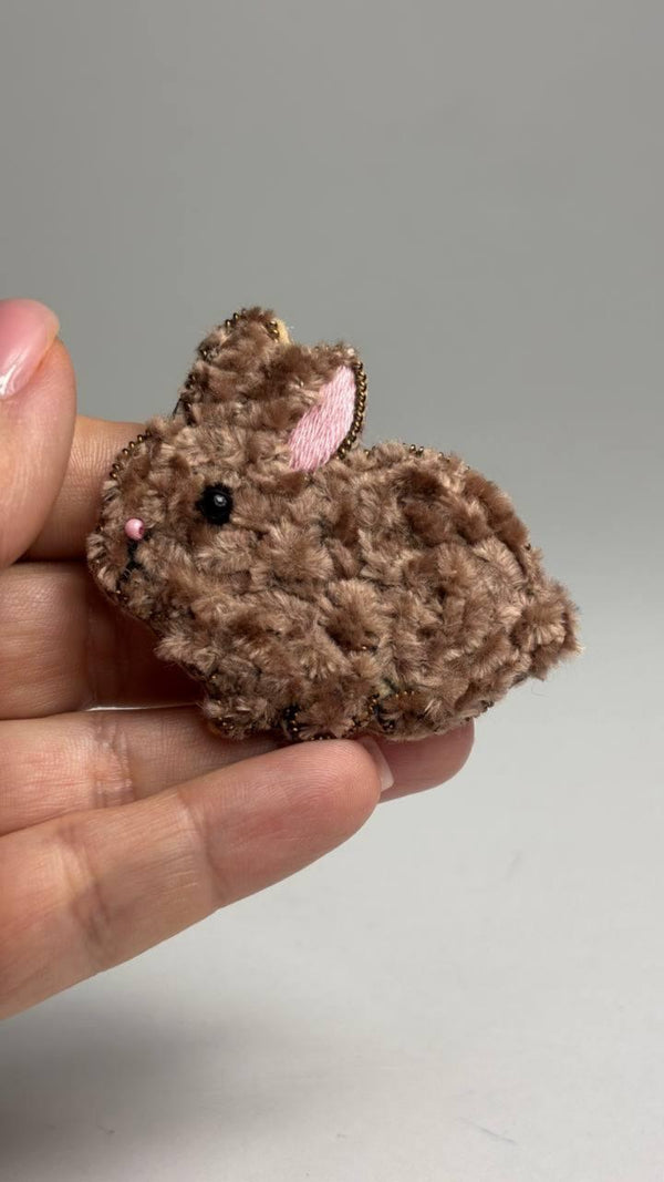 Beadwork kit for creating broоch