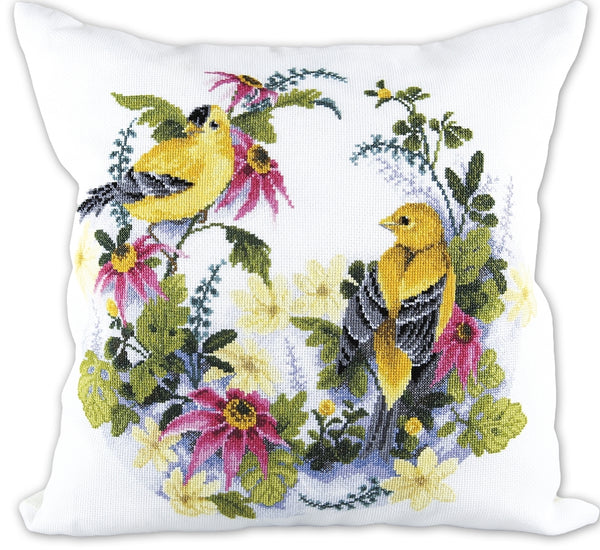 DIY Counted Cross Stitch Pillow Kit