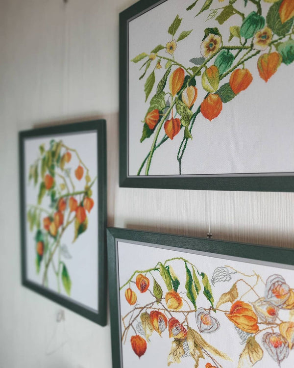 DIY Counted Cross Stitch Pillow Kit