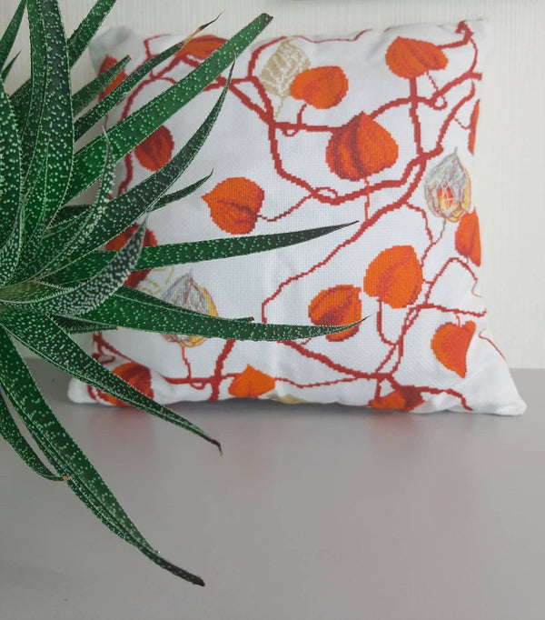 DIY Counted Cross Stitch Pillow Kit