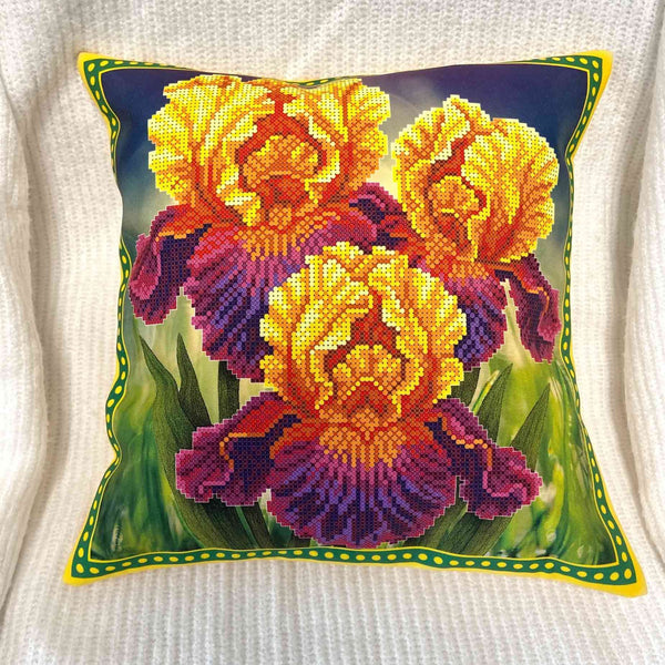 DIY Bead embroidery cushion cover kit