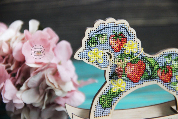 π DIY Counted Cross Stitch Kit Rocking Horse