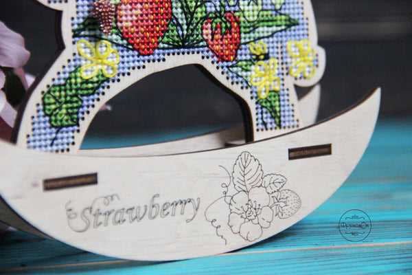 π DIY Counted Cross Stitch Kit Rocking Horse