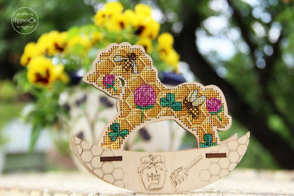 π DIY Counted Cross Stitch Kit Rocking Horse