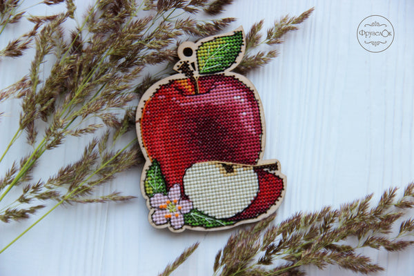 DIY Cross stitch kit on wood