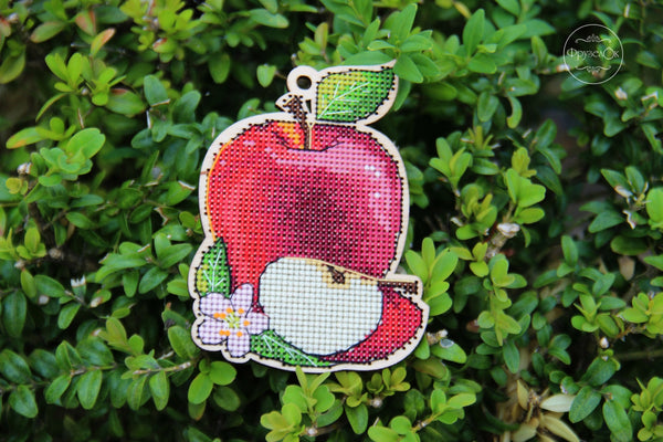 DIY Cross stitch kit on wood