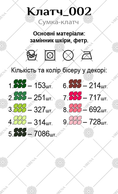 DIY Beaded Clutch kit