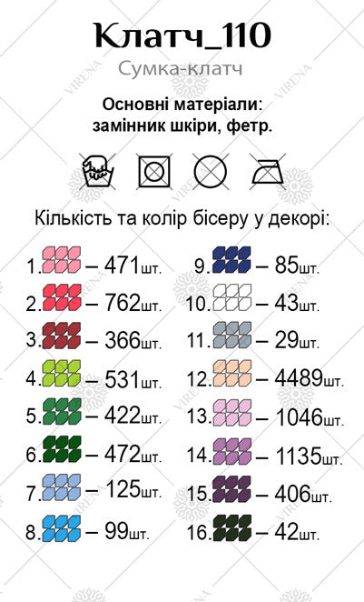 DIY Beaded Clutch kit