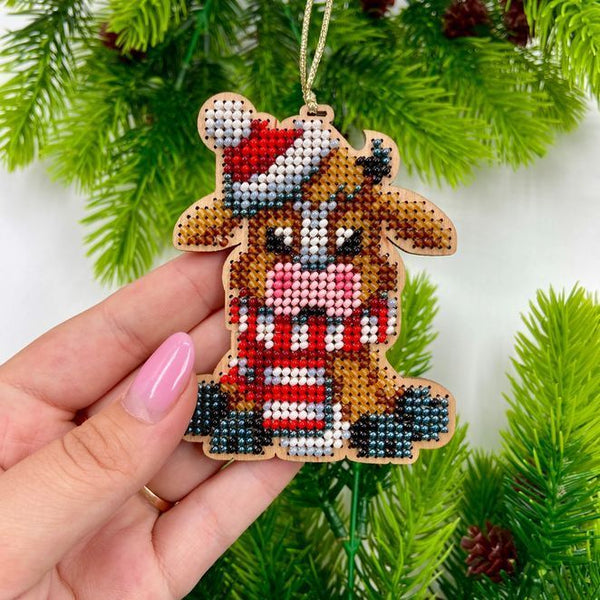 Christmas Bead Embroidery Kit
