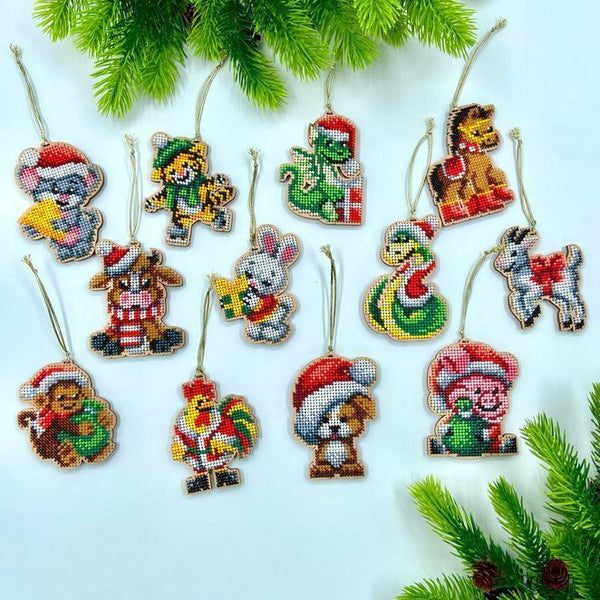 Christmas Bead Embroidery Kit