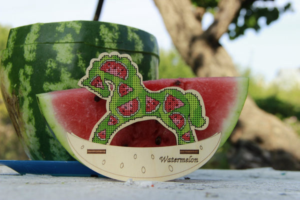 π DIY Counted Cross Stitch Kit Rocking Horse