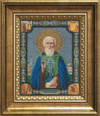DIY Beadwork kit "The Icon of St. Sergius of Radonezh"