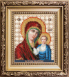 DIY Beadwork kit "The Kazan Icon of the Mother of God"