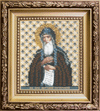 DIY Beadwork kit "The Icon of St. Anthony of the Kiev Caves"