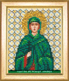 DIY Beadwork kit "The Icon of St. Zinaida"