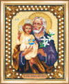 DIY Beadwork kit "The Icon of St. Joseph"