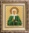 DIY Beadwork kit "The Icon of St. Blessed Matrona of Moscow"