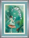 DIY Beadwork kit "Fairy of lilies of the valley"
