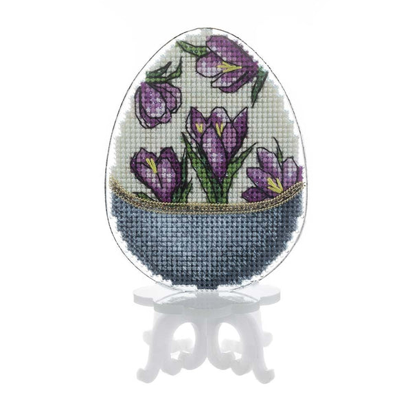 Cross-Stitch on plastic canvas āEaster Eggā