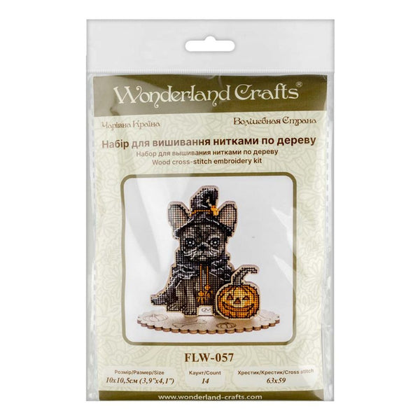 DIY Cross Stitch on Wood Kit