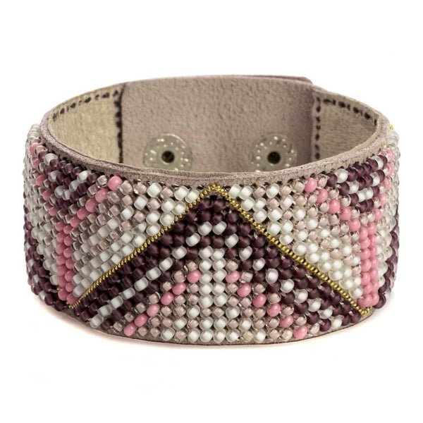 DIY Bracelet Kit – Bead Embroidery Jewelry Making Kit – Handmade Beaded Bracelet Craft kit