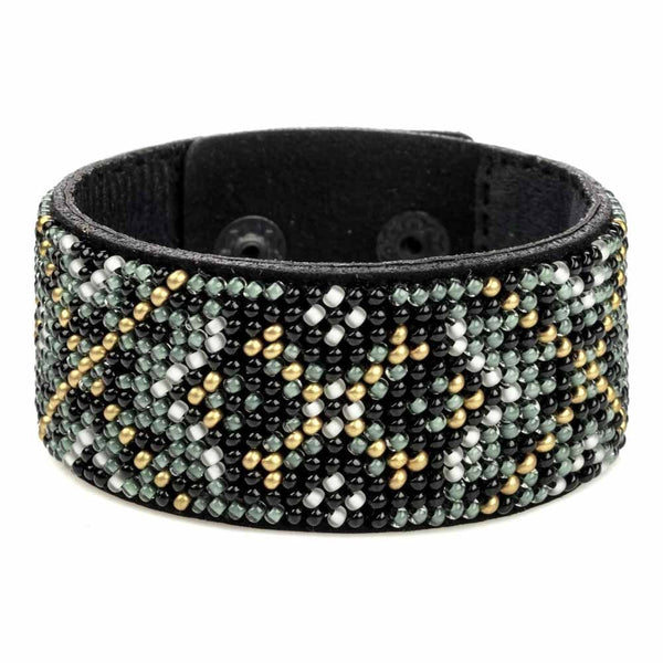 DIY Bracelet Kit – Bead Embroidery Jewelry Making Kit – Handmade Beaded Bracelet Craft kit