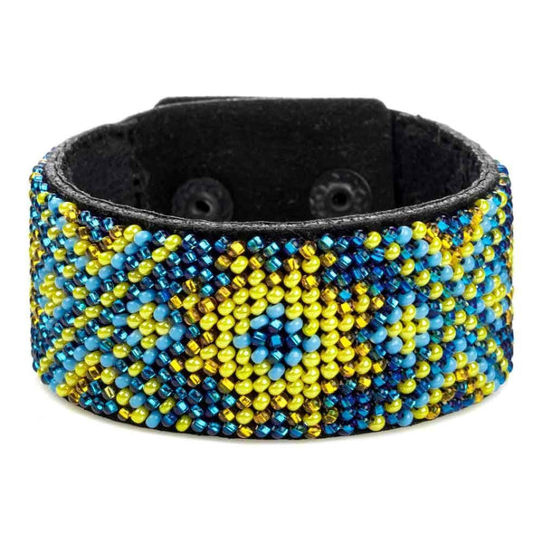 DIY Bracelet Kit – Bead Embroidery Jewelry Making Kit – Handmade Beaded Bracelet Craft kit