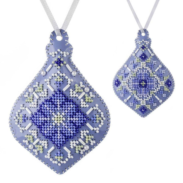 Beaded Embroidery Kit “Icicle Christmas Ornament”