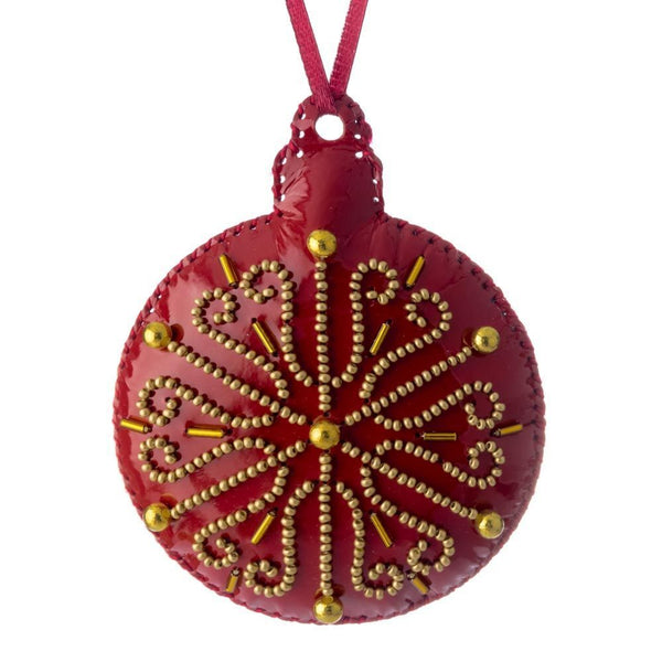 Beaded Embroidery Kit “Bauble Christmas Ornament”